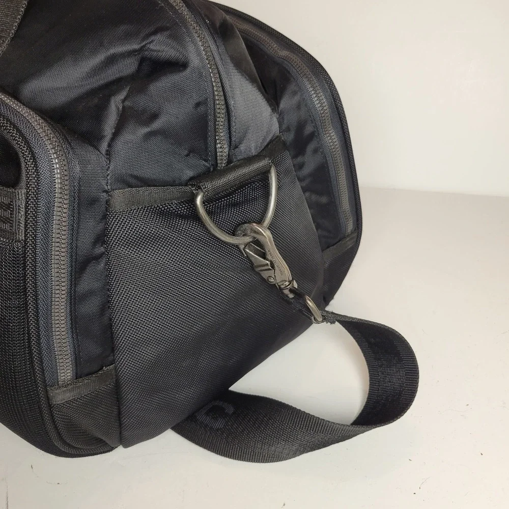 Banana Republic Duffle Bag Large Black Good Nylon Travel Weekender Luggage‎
